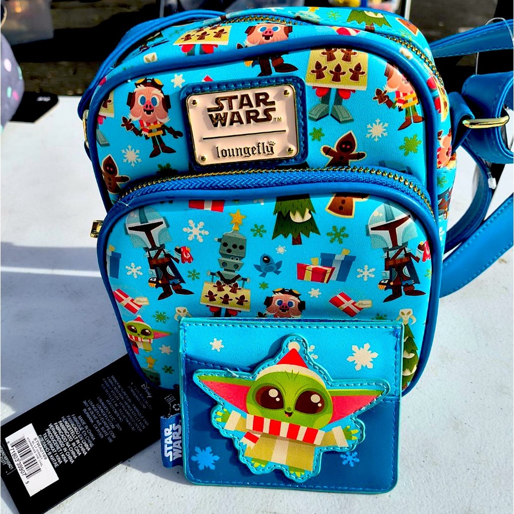 Loungefly Star Wars christmas bag and wallet